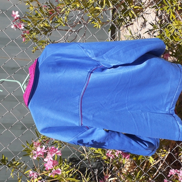 Vintage Reversible Button Up Windbreaker Jacket, No Size Tags - Picture 7 of 8